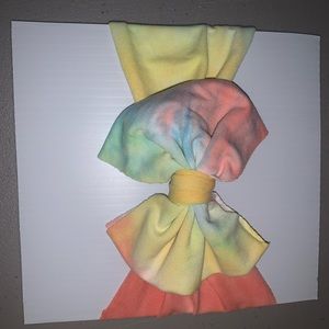 Tye Dye Headwrap Bow